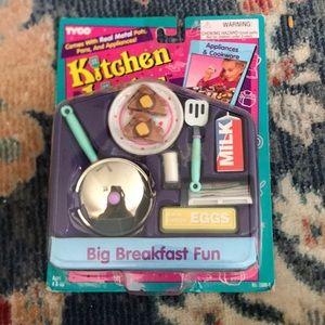 Vintage Kitchen Littles Big Breakfast Fun Set 1994